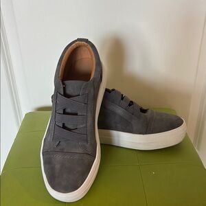 Women’s  Gray Casual Slip On Sneakers